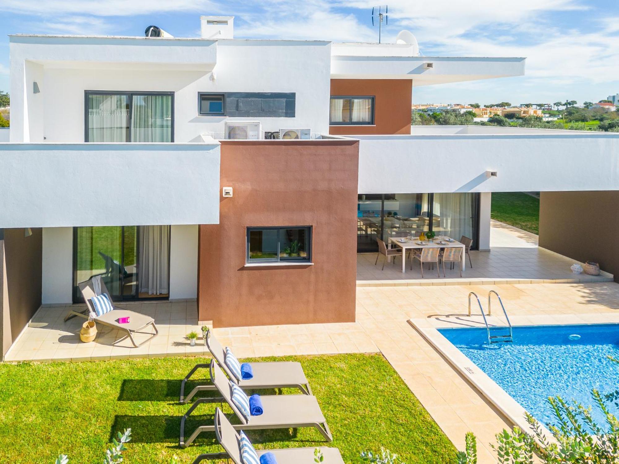 Villas Novochoro - Large Garden- Heatable Pool By Dreamvillasalbufeira Exterior foto